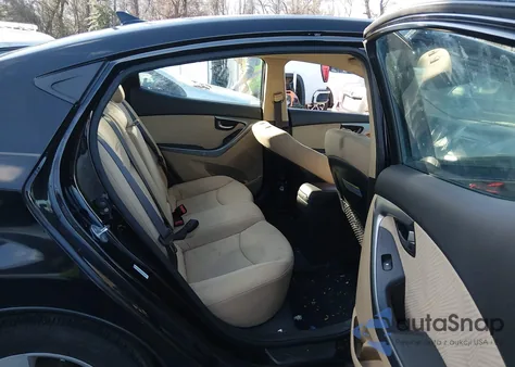 2013 Hyundai Elantra Gls from USA, damaged, VIN KMHDH4AE4DU880612